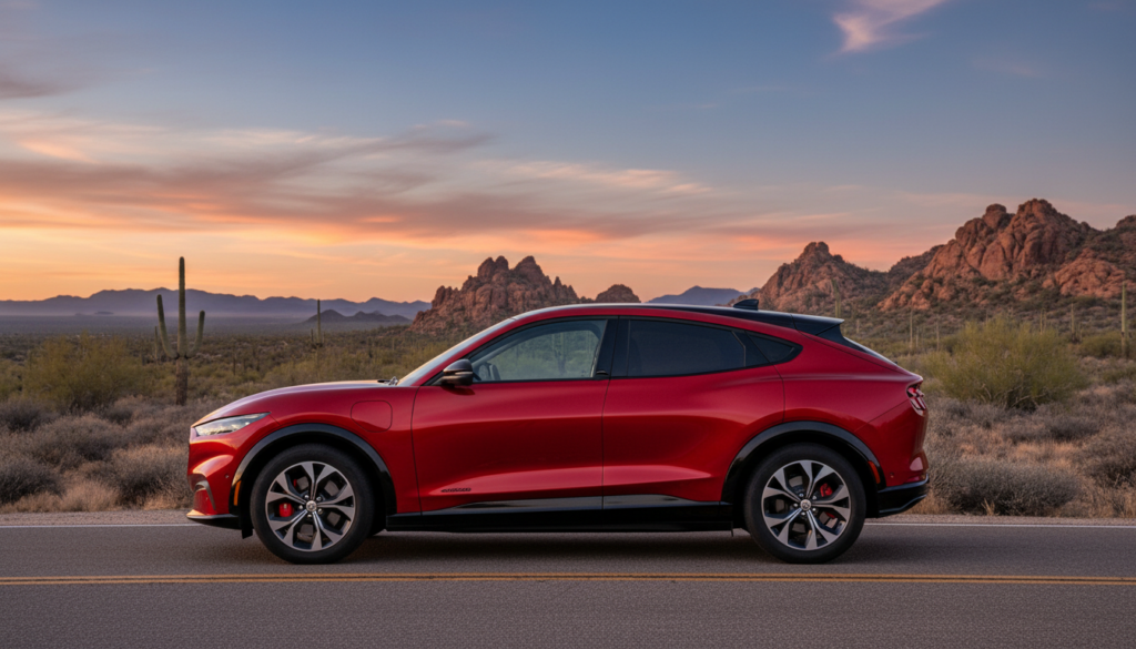 Ford Mustang Mach-E Select blends American design with smart, user-friendly semi-autonomous driving.