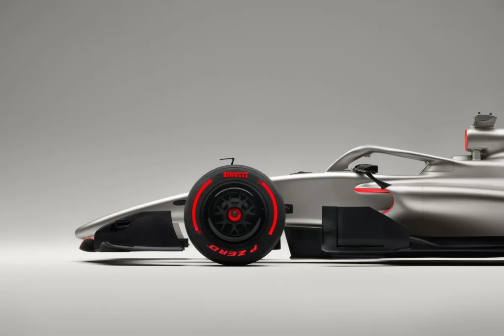 Audi designers collaborated closely with engineers and aerodynamicists to shape the R26 Formula 1 car’s final livery and surface details.