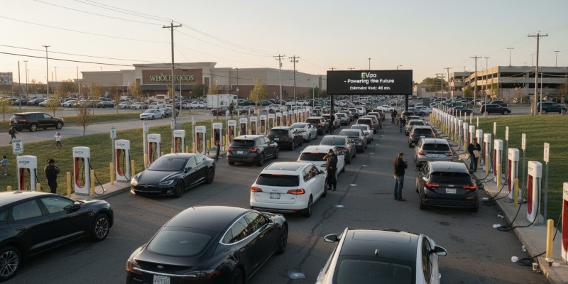 Charging infrastructure remains a key challenge for EV adoption in 2026.