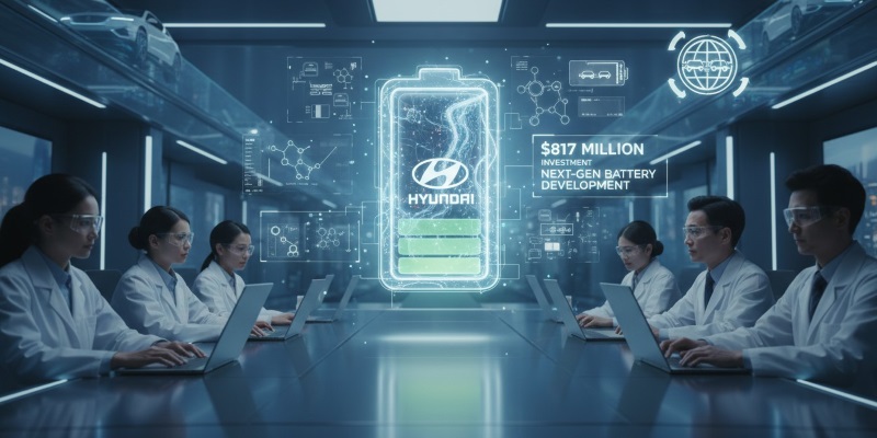 Hyundai Bets $817 Million on Next-Gen Batteries as the Global EV Race Accelerates