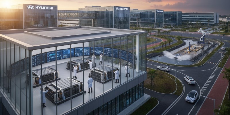 Hyundai’s Future Mobility Battery Campus will focus on real-world validation of advanced EV battery technologies.