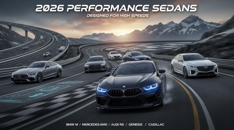 Inside the Battle for the 2026 Performance Sedan Market