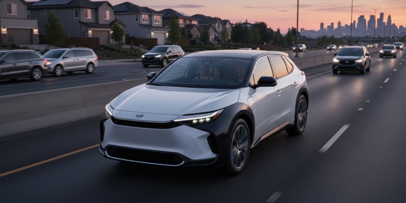 The Toyota bZ5X marks the brand’s ambitious step into seven-seat electric SUVs for family-focused buyers.